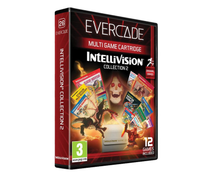 Gra na konsole retro Evercade Zestaw gier Intellivision 2